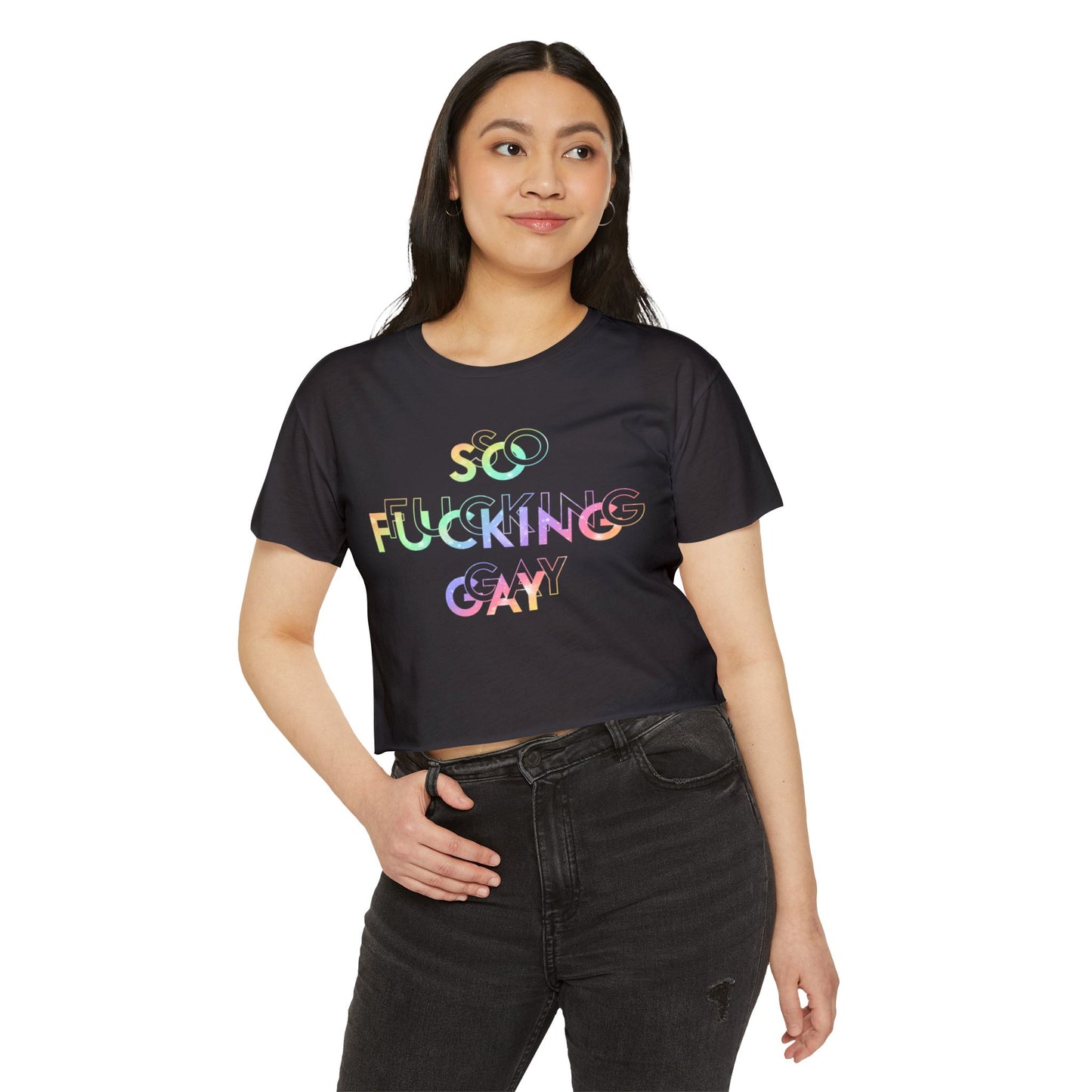 So F*cking Gay Crop Top