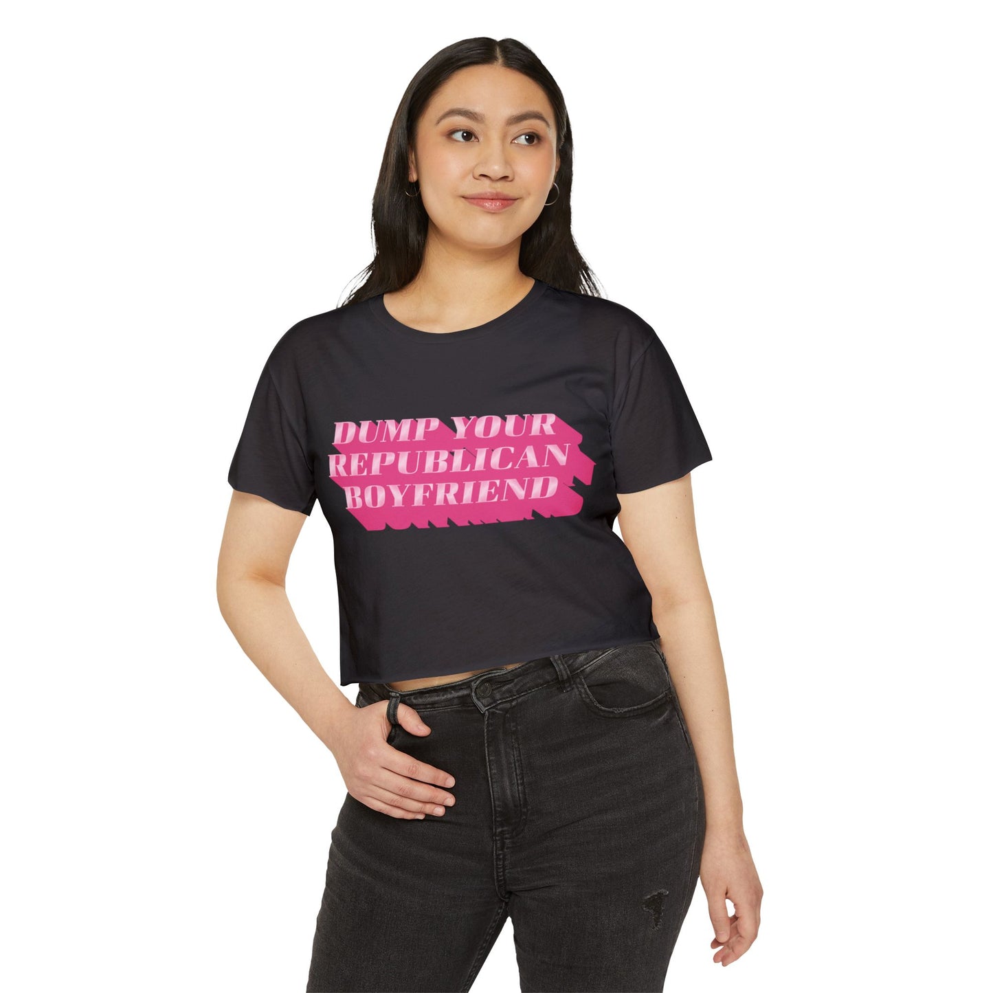 Dump Your Republican Boyfriend Cropped Tee