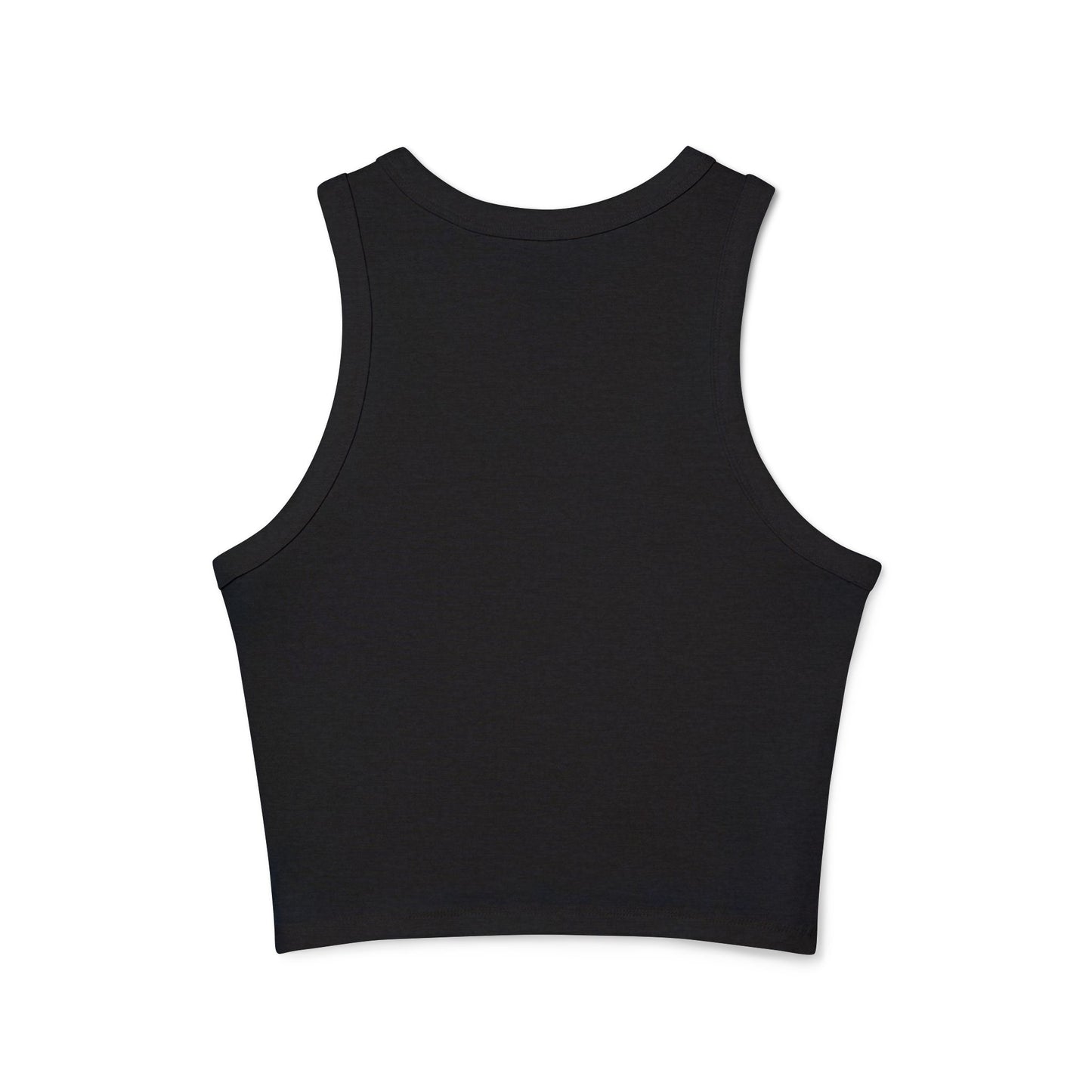 Caution: Gusher Micro Rib Racer Tank Top