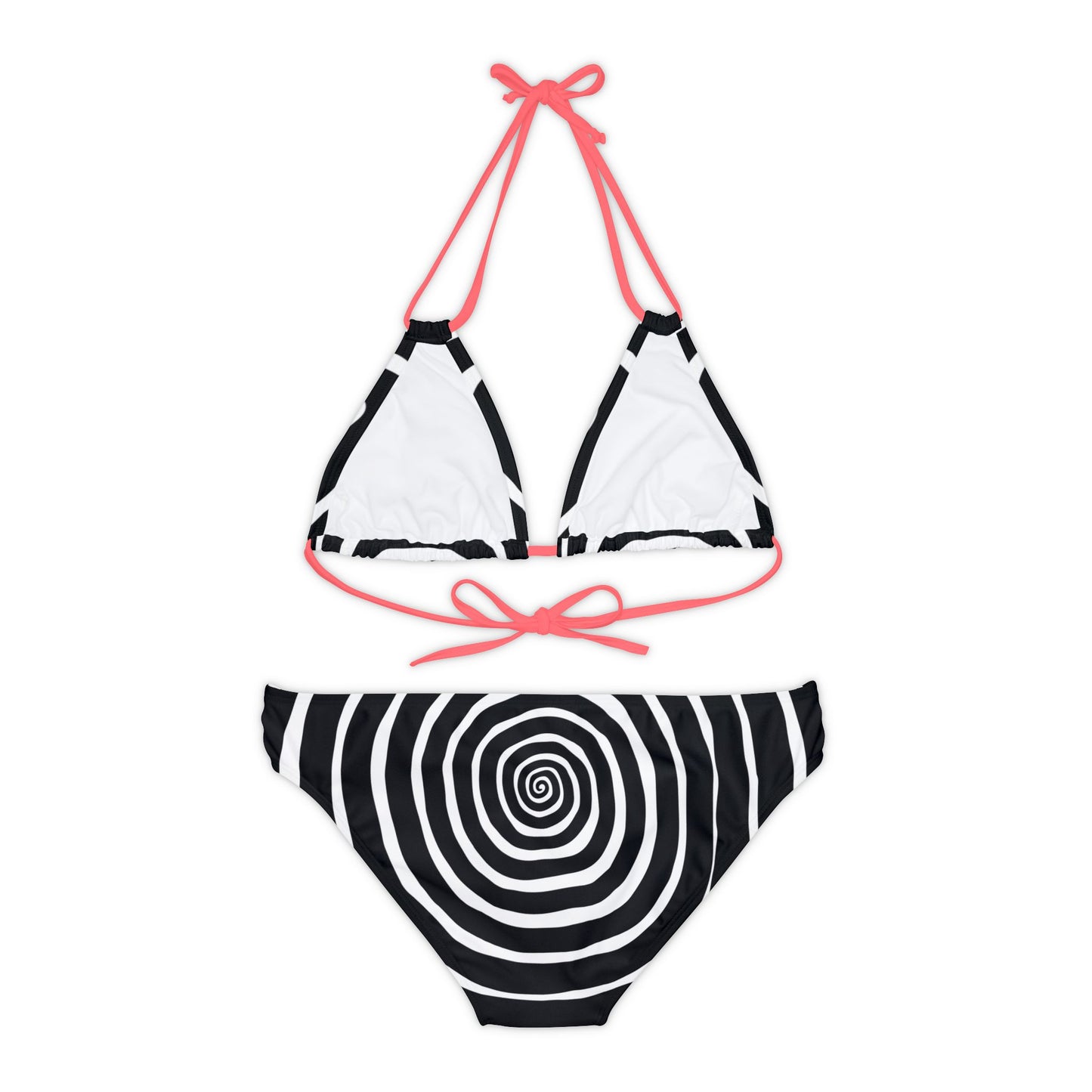 Bikini - Black & White Spiral