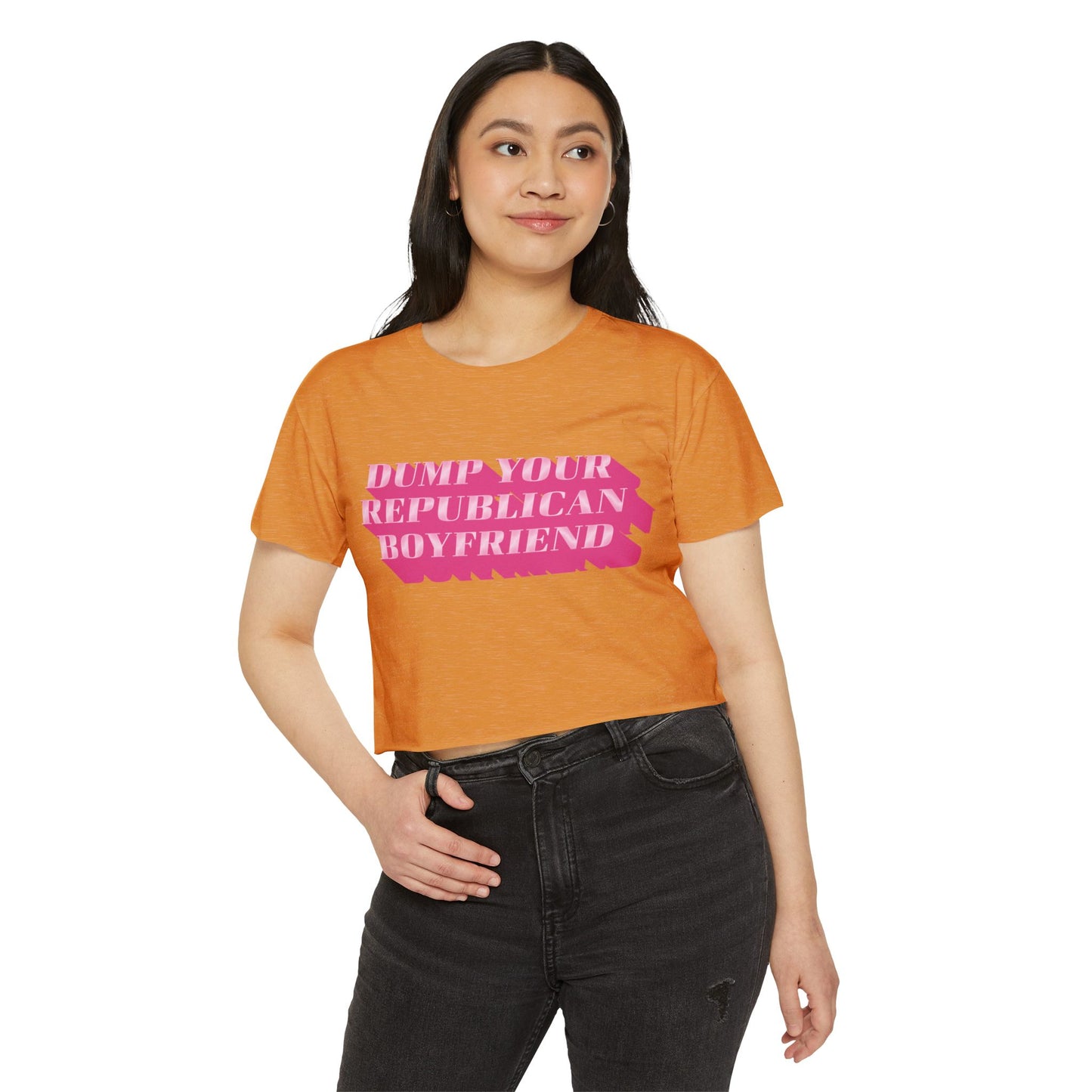 Dump Your Republican Boyfriend Cropped Tee