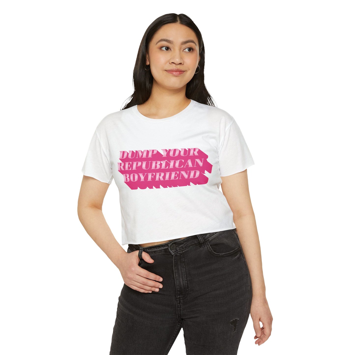 Dump Your Republican Boyfriend Cropped Tee