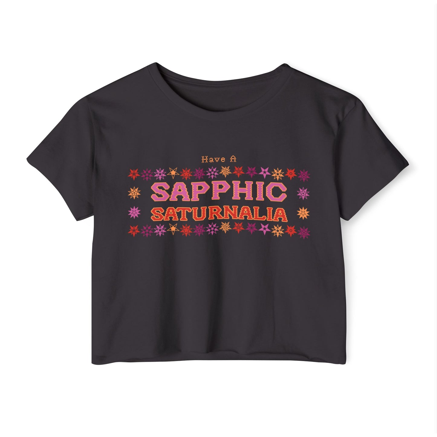 Sapphic Saturnalia Cropped Tee