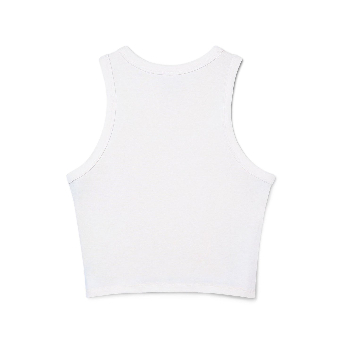 Caution: Gusher Micro Rib Racer Tank Top