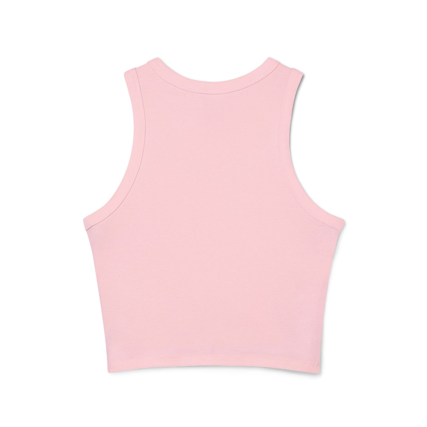 Keep Staring - Micro Rib Racer Tank Top