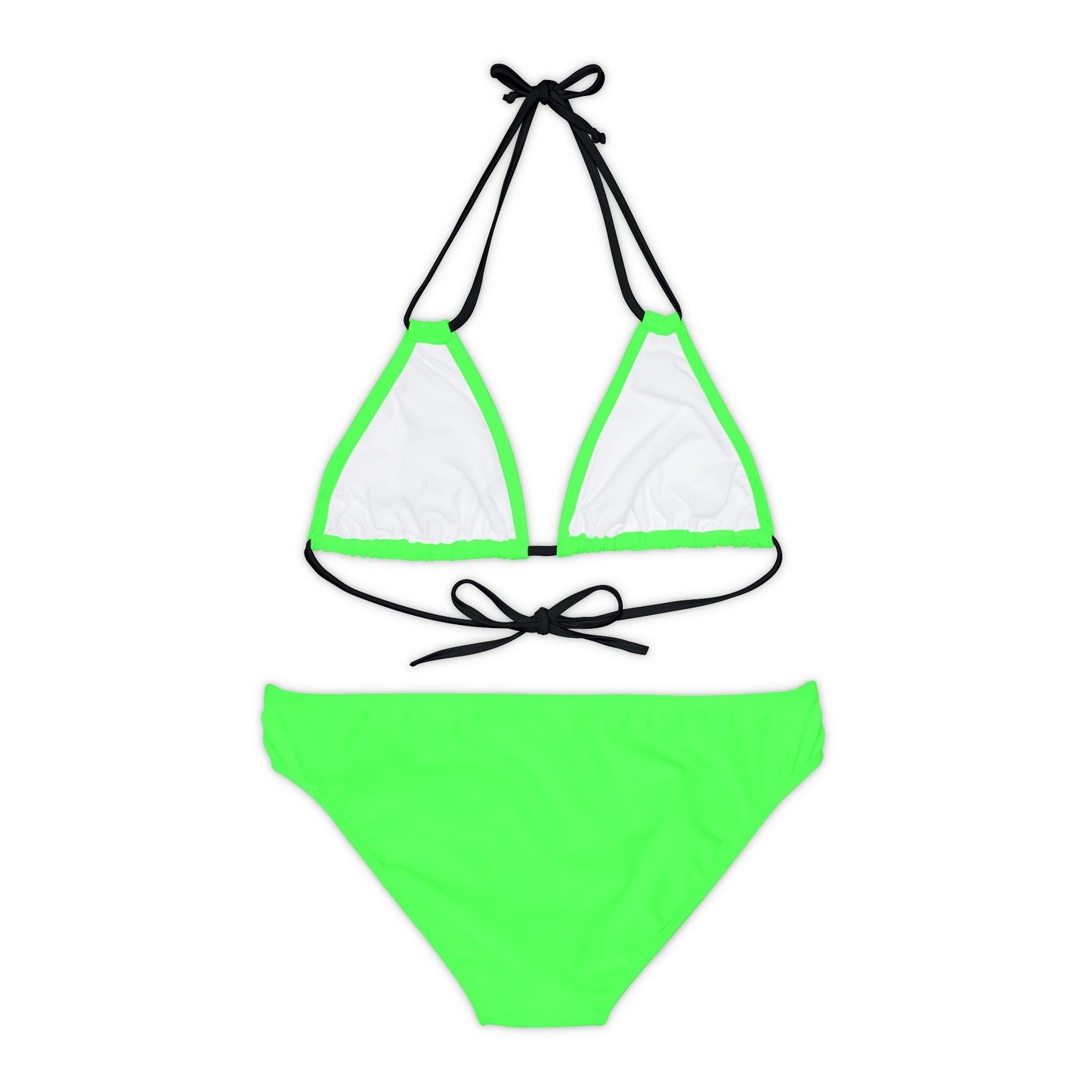 Bikini - X Marks The Spot Lime Green