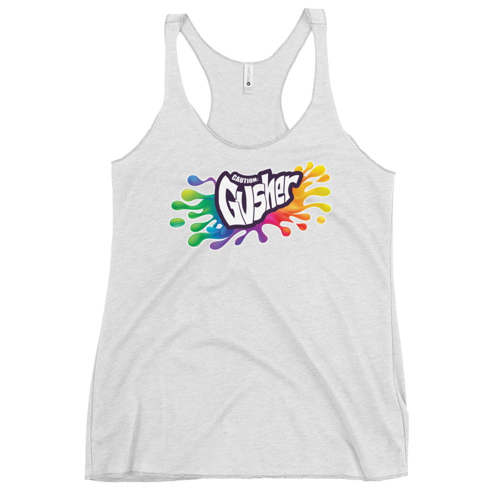 Caution: Gusher Racerback Tank