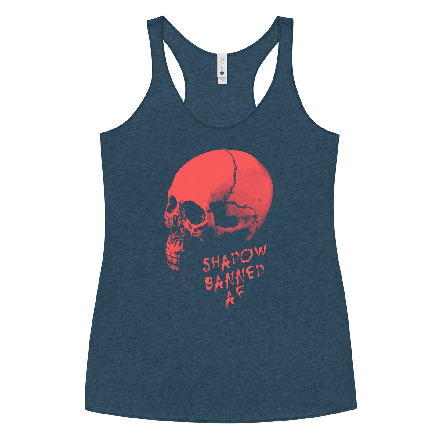 Shadowbanned AF Racerback Tank