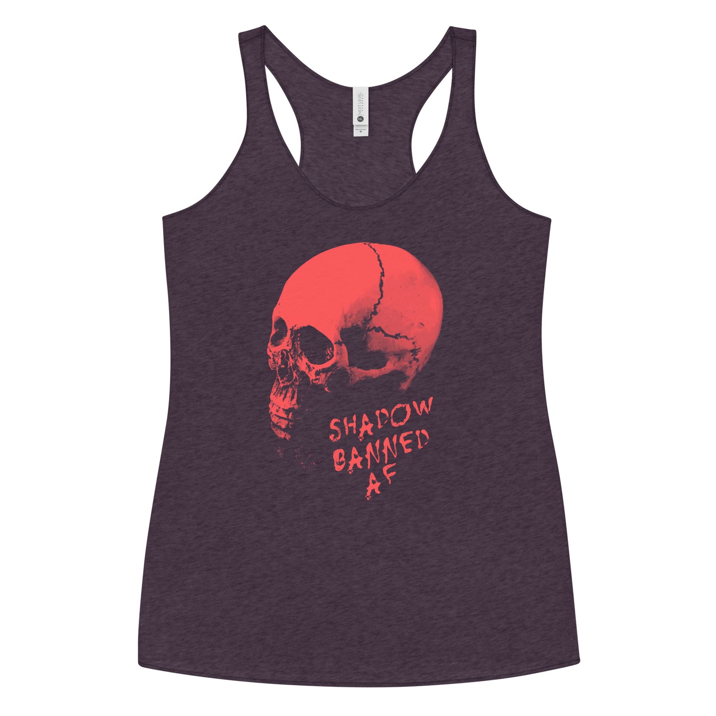 Shadowbanned AF Racerback Tank